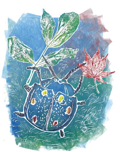 自然美育天花板✨吹塑纸综合版画昆虫系列,解锁孩子看得见的成长 - 今日头条 自然美育天花板✨吹塑纸综合版画昆虫系列,解锁孩子看得见的成长 - 图画吧TUHUABA