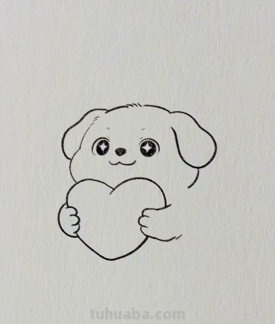 简笔画每日更新之可爱狗狗 - 今日头条 简笔画每日更新之可爱狗狗 - 图画吧TUHUABA