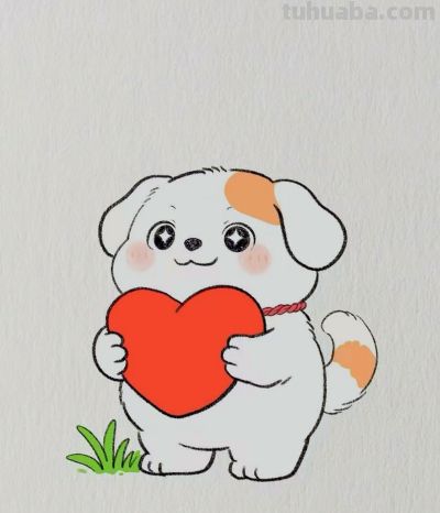 简笔画每日更新之可爱狗狗 - 今日头条 简笔画每日更新之可爱狗狗 - 图画吧TUHUABA