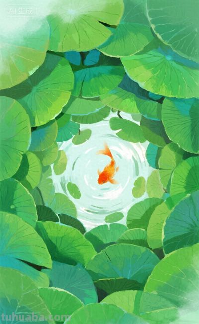 插画／一尾小金鱼的夏天 - 今日头条