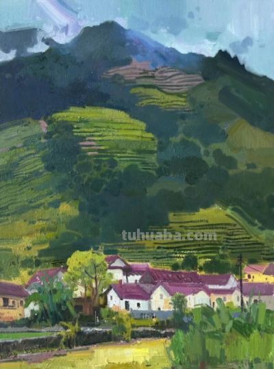 用色彩讲故事——让油画有温度 - 图画吧TUHUABA