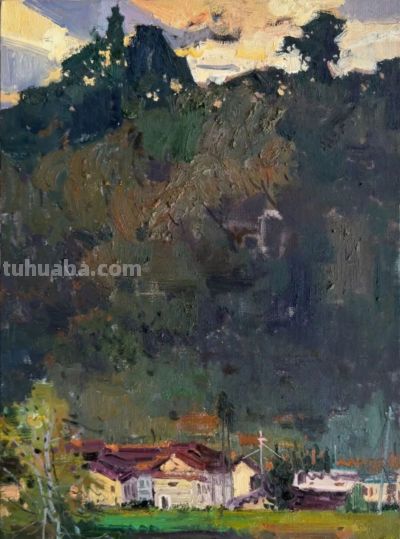 用色彩讲故事——让油画有温度 - 图画吧TUHUABA
