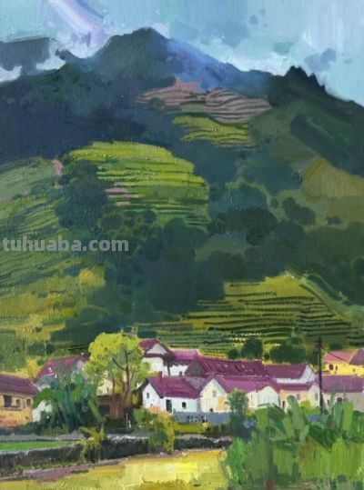 用色彩讲故事——让油画有温度 - 图画吧TUHUABA