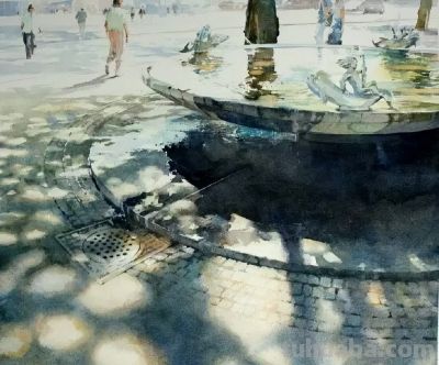 走进David Walker的水彩风景世界 - 图画吧TUHUABA