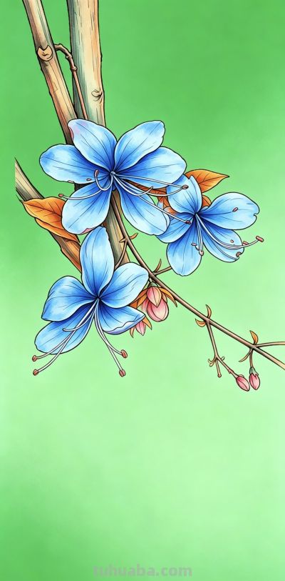 线稿与水彩:我笔下的花,是两种截然不同的温柔 - 今日头条 线稿与水彩:我笔下的花,是两种截然不同的温柔 - 图画吧TUHUABA