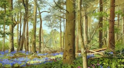 16幅 英国画家Peter Barker风景油画 - 今日头条 16幅 英国画家Peter Barker风景油画 - 图画吧TUHUABA