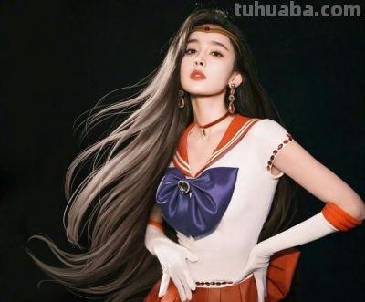 娜扎cos火野丽封神！这套二次元穿搭，把漫画感焊在身上 - 图画吧TUHUABA