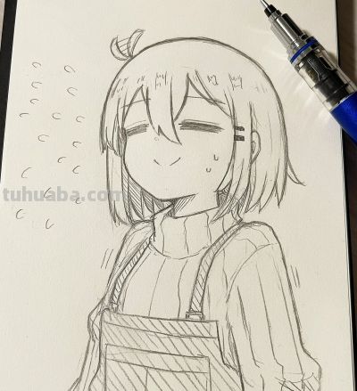 忍不住心动!这铅笔画动漫人物,造型也太爱了。 - 今日头条 忍不住心动!这铅笔画动漫人物,造型也太爱了。 - 图画吧TUHUABA