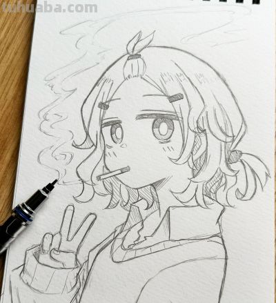忍不住心动!这铅笔画动漫人物,造型也太爱了。 - 今日头条 忍不住心动!这铅笔画动漫人物,造型也太爱了。 - 图画吧TUHUABA