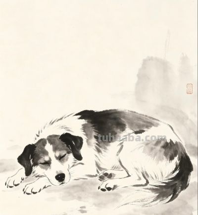 一笔一墨 勾勒狗狗百态温情瞬间丨小画拾光分享 - 图画吧TUHUABA