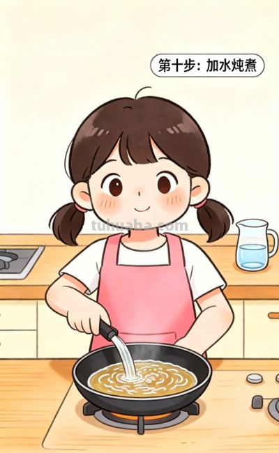跟着漫画学做菜—西红柿炒鸡蛋 - 图画吧TUHUABA