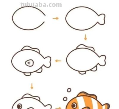20种超可爱小动物简笔画教程，老师家长收藏！一步一步教会你~ - 图画吧TUHUABA