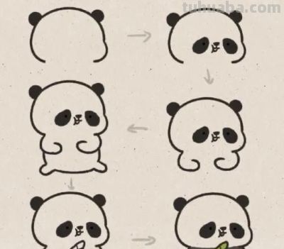 20种超可爱小动物简笔画教程，老师家长收藏！一步一步教会你~ - 图画吧TUHUABA