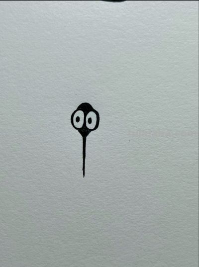 简笔画每日更新之可爱蚊子 - 图画吧TUHUABA