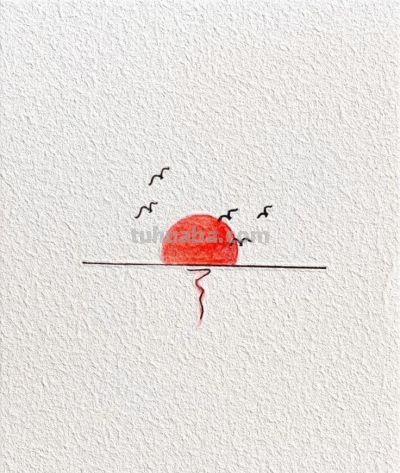 简笔画小能手——数笔可成的创意极简干净简笔画 - 图画吧TUHUABA