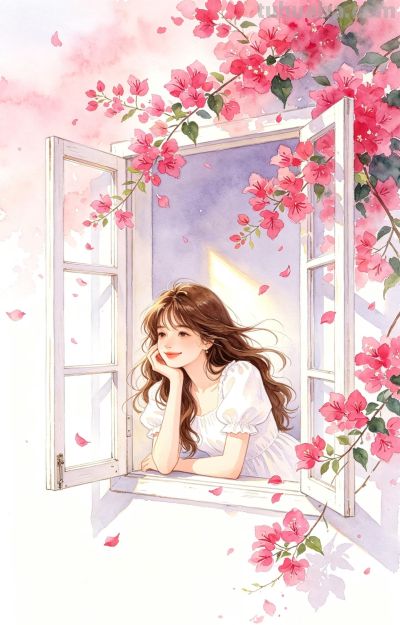 风穿花影 落进窗里 撞进温柔的夏天丨星星蘸糖吃水彩风插画分享 - 今日头条 风穿花影 落进窗里 撞进温柔的夏天丨星星蘸糖吃水彩风插画分享 - 图画吧TUHUABA