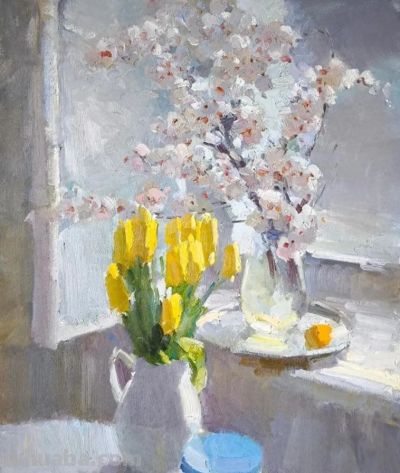 充满光感的花卉油画 | 亚历山大·沙巴德伊 - 今日头条