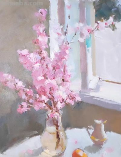充满光感的花卉油画 | 亚历山大·沙巴德伊 - 图画吧TUHUABA