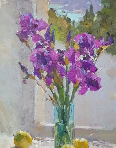 充满光感的花卉油画 | 亚历山大·沙巴德伊 - 图画吧TUHUABA