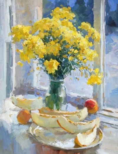 充满光感的花卉油画 | 亚历山大·沙巴德伊 - 图画吧TUHUABA