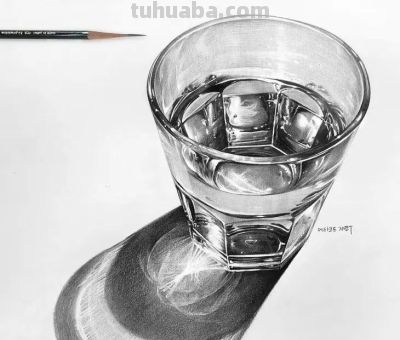 太震撼了！这素描作品光影层次超绝！ - 图画吧TUHUABA