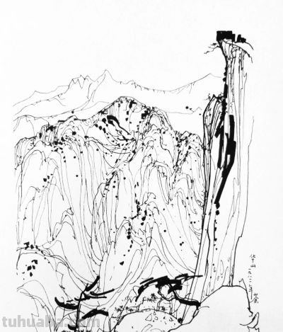 吴冠中速写赏析，每一幅都是艺术品 - 图画吧TUHUABA