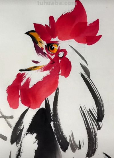 这几幅《大吉图》，画出了公鸡的灵魂 - 今日头条