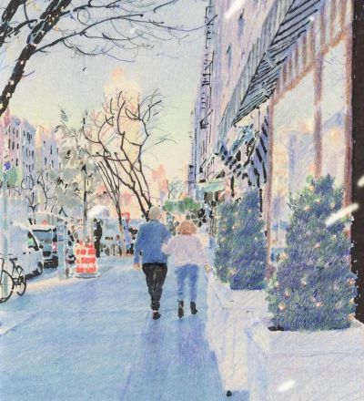 李久泰插画:柔和轻盈的现代风格彩铅画 - 今日头条 李久泰插画:柔和轻盈的现代风格彩铅画 - 图画吧TUHUABA