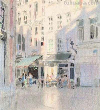 李久泰插画:柔和轻盈的现代风格彩铅画 - 今日头条 李久泰插画:柔和轻盈的现代风格彩铅画 - 图画吧TUHUABA