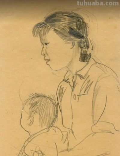 央美教授贺羽，青少年时期素描（6-10岁） - 图画吧TUHUABA