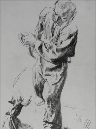 美术速写临摹大师作品，下面这几位是你绕不过的坎（高清大图） - 图画吧TUHUABA