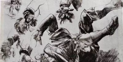 美术速写临摹大师作品，下面这几位是你绕不过的坎（高清大图） - 图画吧TUHUABA