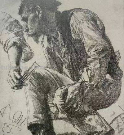 美术速写临摹大师作品，下面这几位是你绕不过的坎（高清大图） - 图画吧TUHUABA