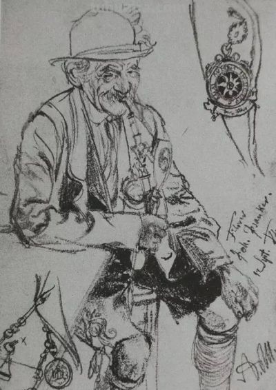 美术速写临摹大师作品，下面这几位是你绕不过的坎（高清大图） - 图画吧TUHUABA