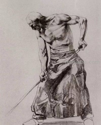 美术速写临摹大师作品，下面这几位是你绕不过的坎（高清大图） - 图画吧TUHUABA