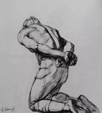 美术速写临摹大师作品，下面这几位是你绕不过的坎（高清大图） - 图画吧TUHUABA