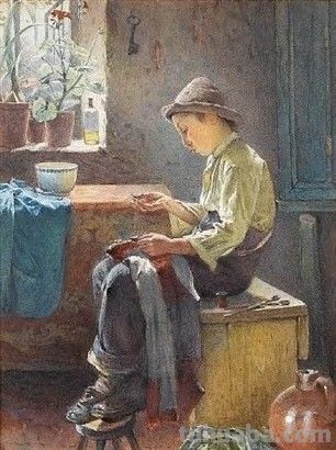 英国水彩画画家卡尔顿·阿尔弗雷德·史密斯作品 - 今日头条 英国水彩画画家卡尔顿·阿尔弗雷德·史密斯作品 - 图画吧TUHUABA