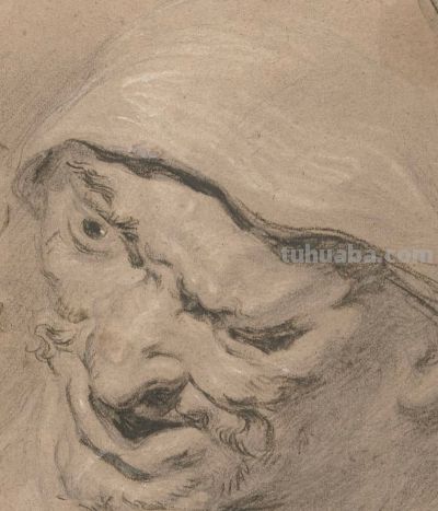 鲁本斯的素描：让素描“活”起来的革命 - 图画吧TUHUABA