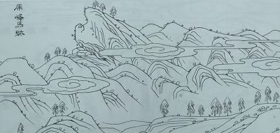张义春 ‖自然风景速写作品欣赏 - 图画吧TUHUABA