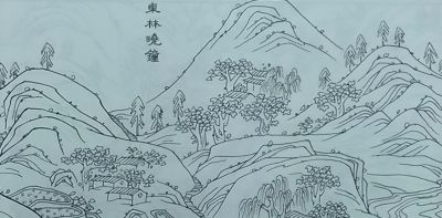 张义春 ‖自然风景速写作品欣赏 - 图画吧TUHUABA