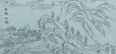 张义春 ‖自然风景速写作品欣赏 - 图画吧TUHUABA
