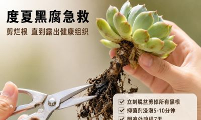 养多肉10年才明白 一到夏天就死光的真相不是天气热 - 图画吧TUHUABA