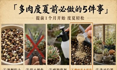 养多肉10年才明白 一到夏天就死光的真相不是天气热 - 今日头条