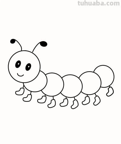 【简笔画教学】超可爱毛毛虫简笔画分步教学、幼儿园中大班可学! - 今日头条 【简笔画教学】超可爱毛毛虫简笔画分步教学、幼儿园中大班可学! - 图画吧TUHUABA