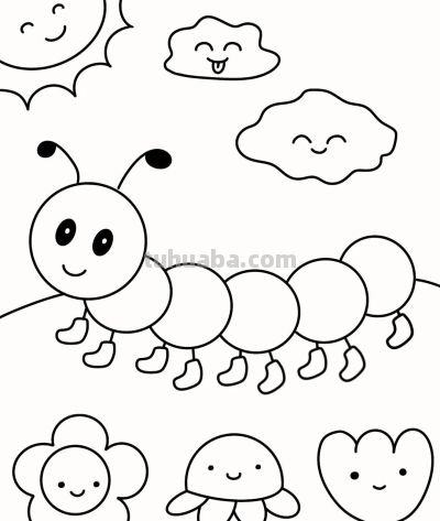 【简笔画教学】超可爱毛毛虫简笔画分步教学、幼儿园中大班可学! - 今日头条 【简笔画教学】超可爱毛毛虫简笔画分步教学、幼儿园中大班可学! - 图画吧TUHUABA