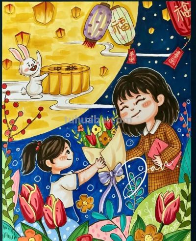 教师节创意绘画主题绘画+手抄报作品分享，应有尽有，赶紧收藏吧 - 图画吧TUHUABA