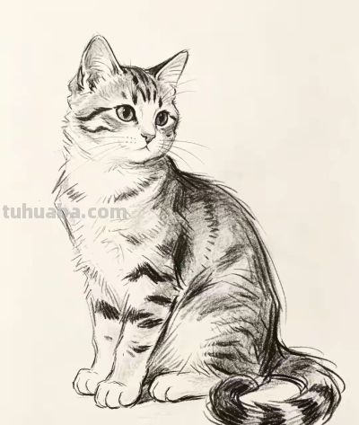 一纸素描 画尽猫咪的软萌与安静 - 今日头条 一纸素描 画尽猫咪的软萌与安静 - 图画吧TUHUABA