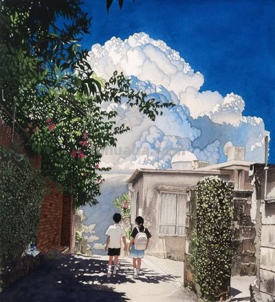 插画师推荐45|sseongryul 把盛夏温柔具象的水彩诗人 - 今日头条 插画师推荐45|sseongryul 把盛夏温柔具象的水彩诗人 - 图画吧TUHUABA