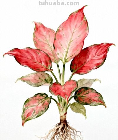 水彩画｜吉利红 - 今日头条
