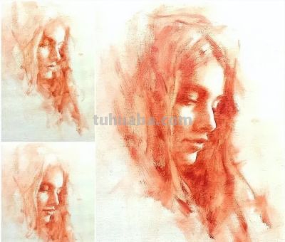 彩！美国艺术学院高级教授-罗梅尔·德·拉·托雷素描作品欣赏 - 图画吧TUHUABA